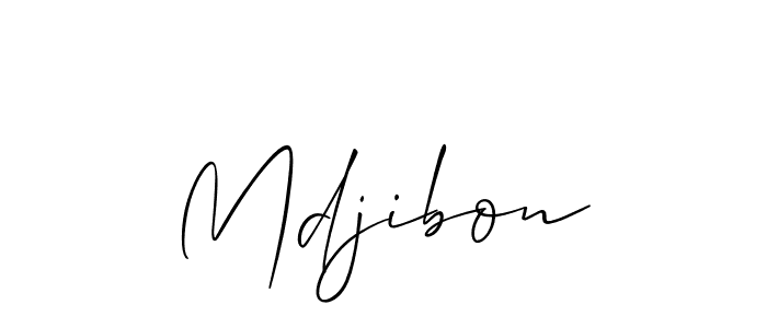 Similarly Allison_Script is the best handwritten signature design. Signature creator online .You can use it as an online autograph creator for name Mdjibon. Mdjibon signature style 2 images and pictures png