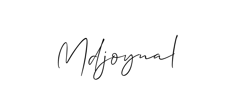 Also we have Mdjoynal name is the best signature style. Create professional handwritten signature collection using Allison_Script autograph style. Mdjoynal signature style 2 images and pictures png