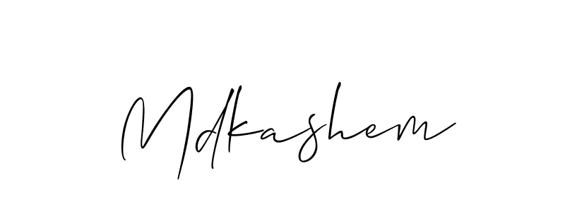 How to Draw Mdkashem signature style? Allison_Script is a latest design signature styles for name Mdkashem. Mdkashem signature style 2 images and pictures png