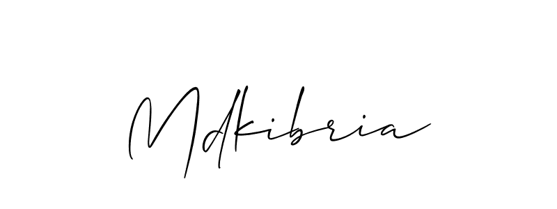 Make a beautiful signature design for name Mdkibria. Use this online signature maker to create a handwritten signature for free. Mdkibria signature style 2 images and pictures png