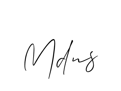 Mdns stylish signature style. Best Handwritten Sign (Allison_Script) for my name. Handwritten Signature Collection Ideas for my name Mdns. Mdns signature style 2 images and pictures png