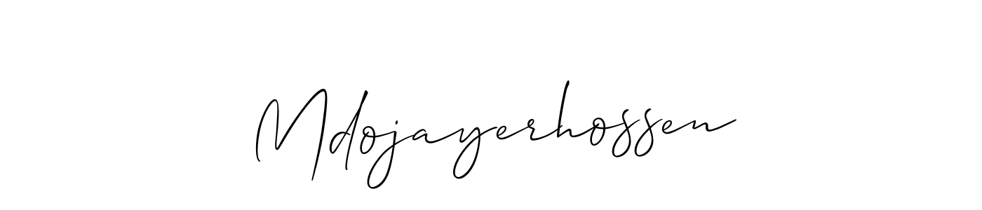 How to Draw Mdojayerhossen signature style? Allison_Script is a latest design signature styles for name Mdojayerhossen. Mdojayerhossen signature style 2 images and pictures png