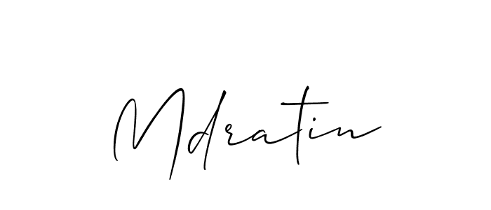 Make a beautiful signature design for name Mdratin. Use this online signature maker to create a handwritten signature for free. Mdratin signature style 2 images and pictures png