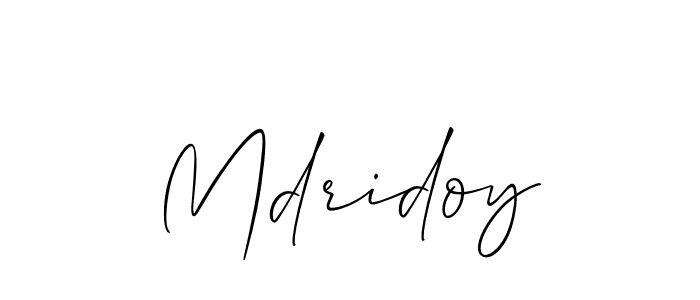 Similarly Allison_Script is the best handwritten signature design. Signature creator online .You can use it as an online autograph creator for name Mdridoy. Mdridoy signature style 2 images and pictures png