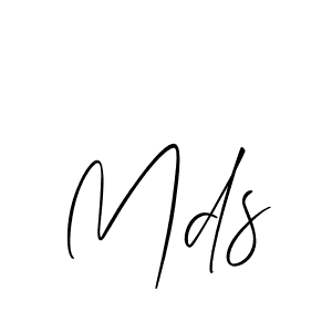 if you are searching for the best signature style for your name Mds. so please give up your signature search. here we have designed multiple signature styles  using Allison_Script. Mds signature style 2 images and pictures png