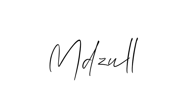 Make a beautiful signature design for name Mdzull. With this signature (Allison_Script) style, you can create a handwritten signature for free. Mdzull signature style 2 images and pictures png