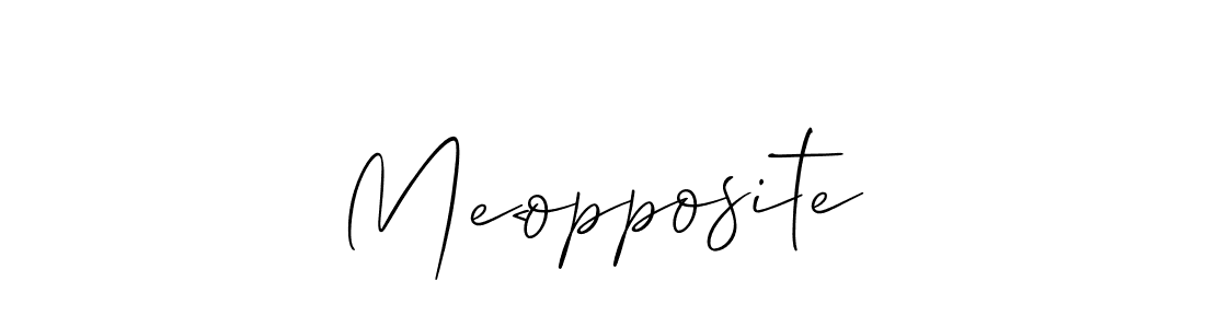 Make a beautiful signature design for name Me<opposite. With this signature (Allison_Script) style, you can create a handwritten signature for free. Me<opposite signature style 2 images and pictures png