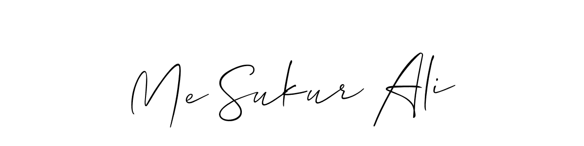 Here are the top 10 professional signature styles for the name Me Sukur Ali. These are the best autograph styles you can use for your name. Me Sukur Ali signature style 2 images and pictures png