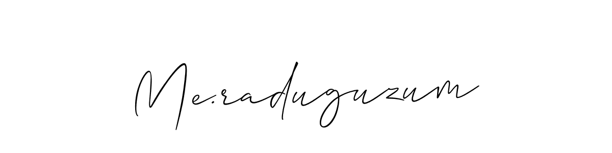 Make a beautiful signature design for name Me.raduguzum. Use this online signature maker to create a handwritten signature for free. Me.raduguzum signature style 2 images and pictures png