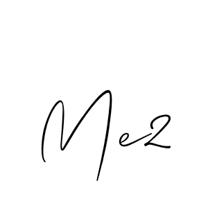 Create a beautiful signature design for name Me2. With this signature (Allison_Script) fonts, you can make a handwritten signature for free. Me2 signature style 2 images and pictures png