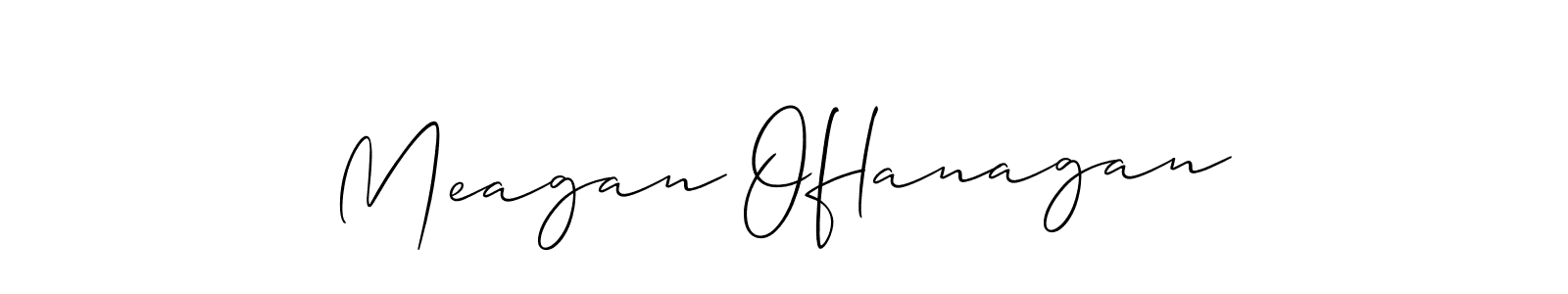 if you are searching for the best signature style for your name Meagan Oflanagan. so please give up your signature search. here we have designed multiple signature styles  using Allison_Script. Meagan Oflanagan signature style 2 images and pictures png