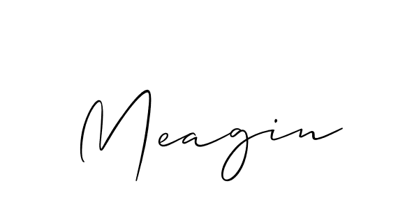 Also You can easily find your signature by using the search form. We will create Meagin name handwritten signature images for you free of cost using Allison_Script sign style. Meagin signature style 2 images and pictures png