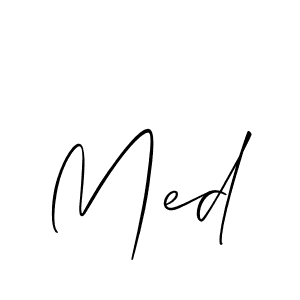 if you are searching for the best signature style for your name Med. so please give up your signature search. here we have designed multiple signature styles  using Allison_Script. Med signature style 2 images and pictures png