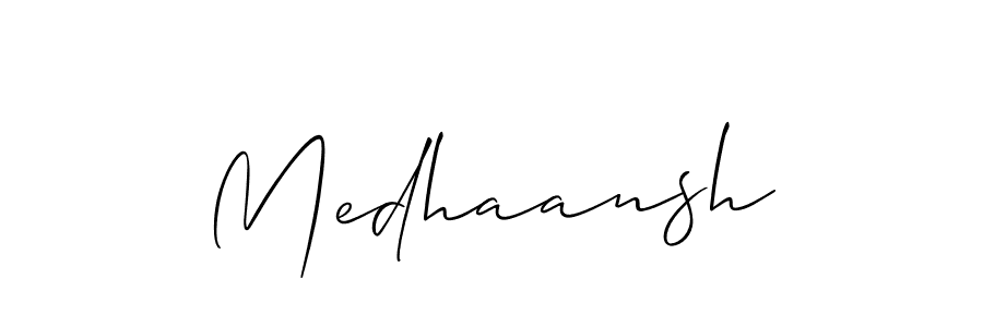 You can use this online signature creator to create a handwritten signature for the name Medhaansh. This is the best online autograph maker. Medhaansh signature style 2 images and pictures png