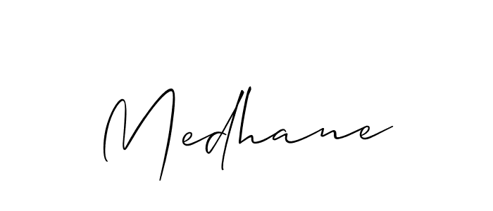 Make a beautiful signature design for name Medhane. Use this online signature maker to create a handwritten signature for free. Medhane signature style 2 images and pictures png