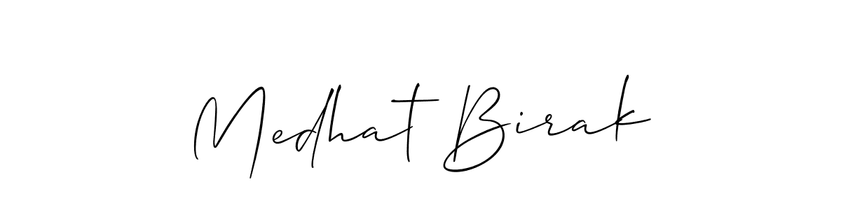 It looks lik you need a new signature style for name Medhat Birak. Design unique handwritten (Allison_Script) signature with our free signature maker in just a few clicks. Medhat Birak signature style 2 images and pictures png