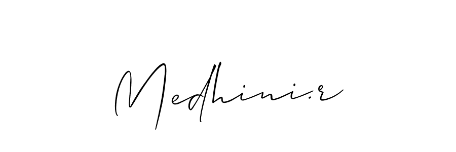 Here are the top 10 professional signature styles for the name Medhini.r. These are the best autograph styles you can use for your name. Medhini.r signature style 2 images and pictures png