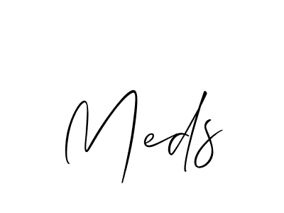 Best and Professional Signature Style for Meds. Allison_Script Best Signature Style Collection. Meds signature style 2 images and pictures png