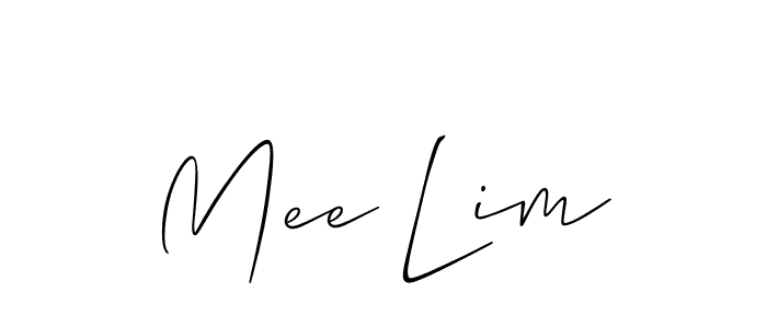 Make a beautiful signature design for name Mee Lim. Use this online signature maker to create a handwritten signature for free. Mee Lim signature style 2 images and pictures png