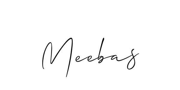 How to Draw Meebas signature style? Allison_Script is a latest design signature styles for name Meebas. Meebas signature style 2 images and pictures png