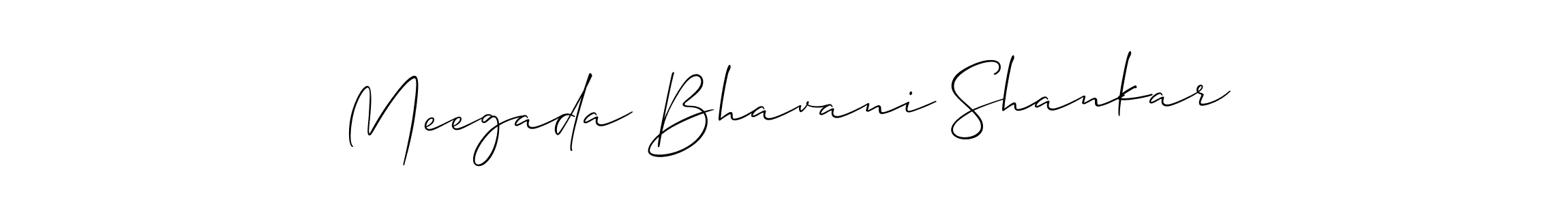 You can use this online signature creator to create a handwritten signature for the name Meegada Bhavani Shankar. This is the best online autograph maker. Meegada Bhavani Shankar signature style 2 images and pictures png