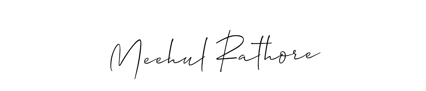 Make a beautiful signature design for name Meehul Rathore. Use this online signature maker to create a handwritten signature for free. Meehul Rathore signature style 2 images and pictures png
