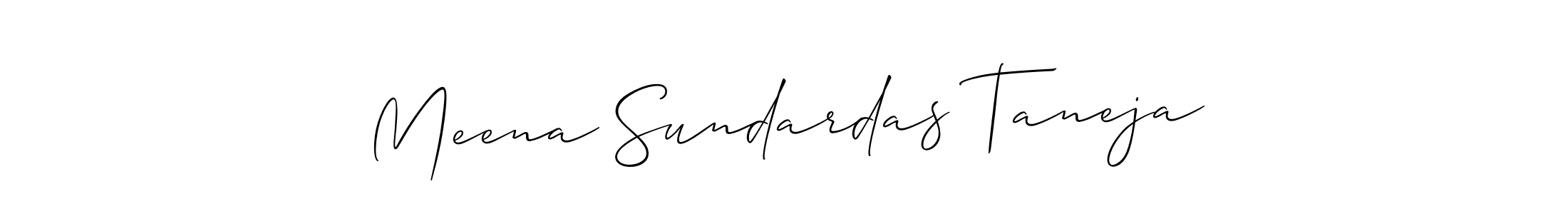 See photos of Meena Sundardas Taneja official signature by Spectra . Check more albums & portfolios. Read reviews & check more about Allison_Script font. Meena Sundardas Taneja signature style 2 images and pictures png