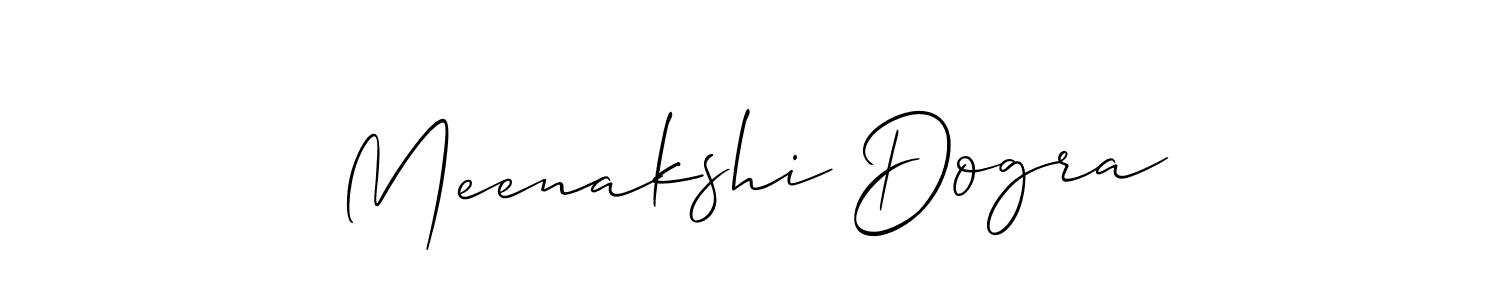 Make a short Meenakshi Dogra signature style. Manage your documents anywhere anytime using Allison_Script. Create and add eSignatures, submit forms, share and send files easily. Meenakshi Dogra signature style 2 images and pictures png