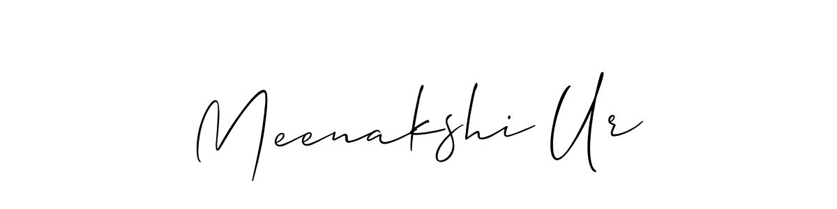 Meenakshi Ur stylish signature style. Best Handwritten Sign (Allison_Script) for my name. Handwritten Signature Collection Ideas for my name Meenakshi Ur. Meenakshi Ur signature style 2 images and pictures png