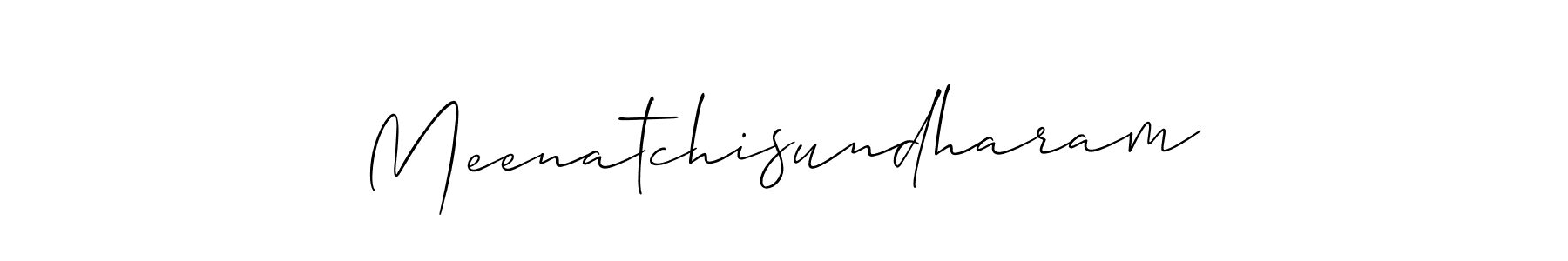 Best and Professional Signature Style for Meenatchisundharam. Allison_Script Best Signature Style Collection. Meenatchisundharam signature style 2 images and pictures png