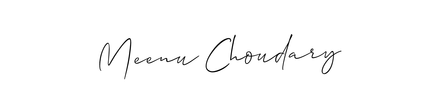 if you are searching for the best signature style for your name Meenu Choudary. so please give up your signature search. here we have designed multiple signature styles  using Allison_Script. Meenu Choudary signature style 2 images and pictures png