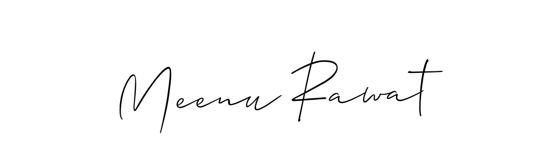 This is the best signature style for the Meenu Rawat name. Also you like these signature font (Allison_Script). Mix name signature. Meenu Rawat signature style 2 images and pictures png