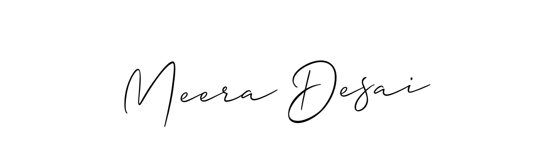 Make a short Meera Desai signature style. Manage your documents anywhere anytime using Allison_Script. Create and add eSignatures, submit forms, share and send files easily. Meera Desai signature style 2 images and pictures png