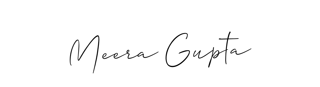 Also You can easily find your signature by using the search form. We will create Meera Gupta name handwritten signature images for you free of cost using Allison_Script sign style. Meera Gupta signature style 2 images and pictures png