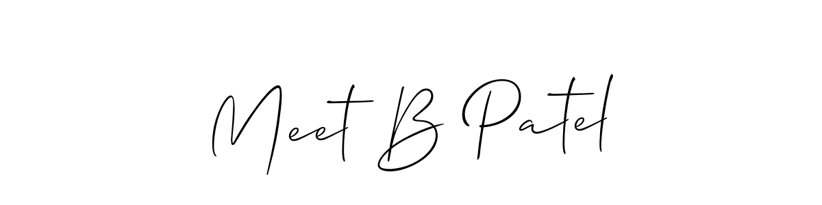 Here are the top 10 professional signature styles for the name Meet B Patel. These are the best autograph styles you can use for your name. Meet B Patel signature style 2 images and pictures png