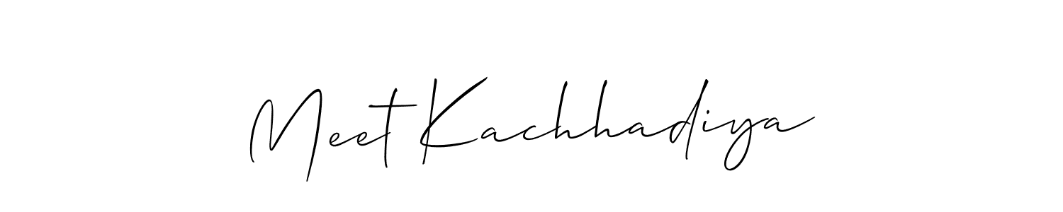 Make a beautiful signature design for name Meet Kachhadiya. Use this online signature maker to create a handwritten signature for free. Meet Kachhadiya signature style 2 images and pictures png