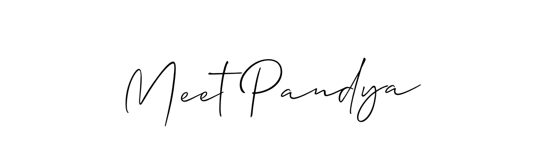 Make a beautiful signature design for name Meet Pandya. Use this online signature maker to create a handwritten signature for free. Meet Pandya signature style 2 images and pictures png