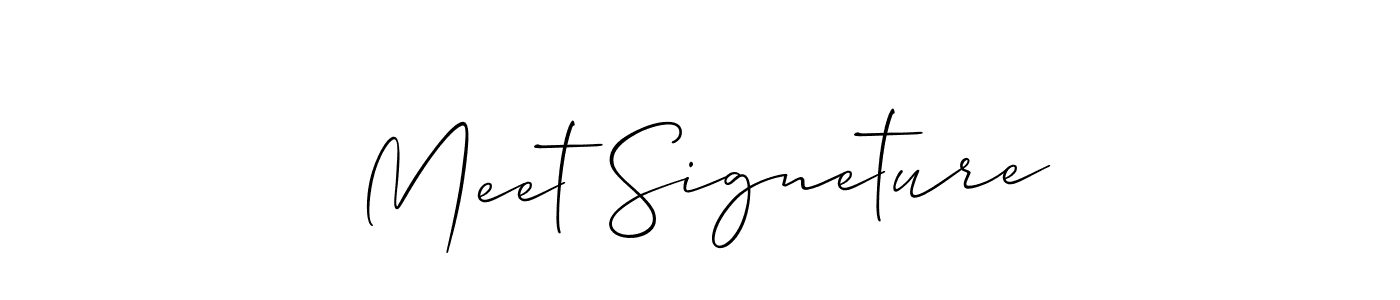 Check out images of Autograph of Meet Signeture name. Actor Meet Signeture Signature Style. Allison_Script is a professional sign style online. Meet Signeture signature style 2 images and pictures png