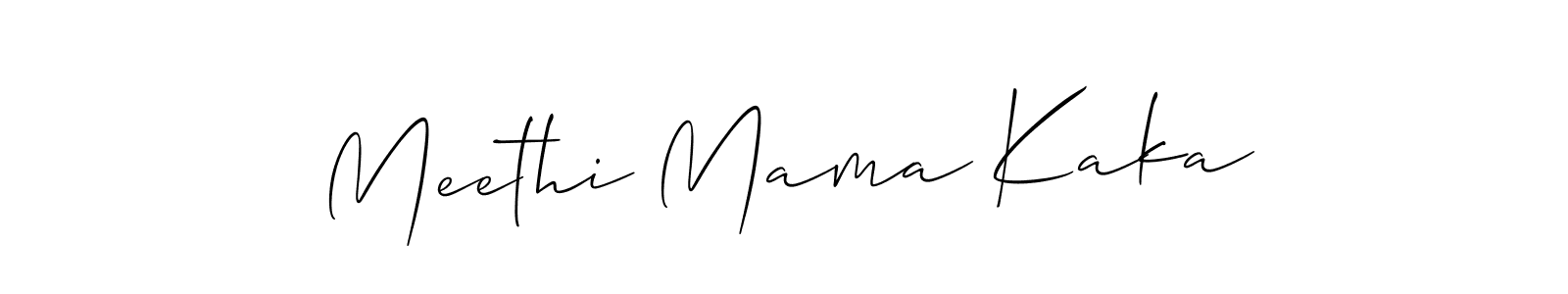 Best and Professional Signature Style for Meethi Mama Kaka. Allison_Script Best Signature Style Collection. Meethi Mama Kaka signature style 2 images and pictures png