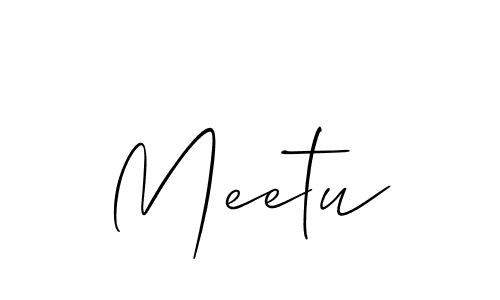 You can use this online signature creator to create a handwritten signature for the name Meetu. This is the best online autograph maker. Meetu signature style 2 images and pictures png