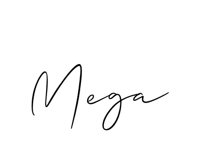 How to make Mega name signature. Use Allison_Script style for creating short signs online. This is the latest handwritten sign. Mega signature style 2 images and pictures png