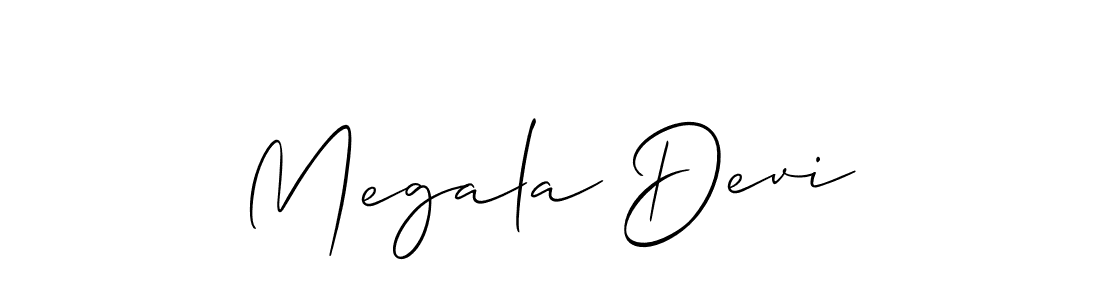 Make a beautiful signature design for name Megala Devi. Use this online signature maker to create a handwritten signature for free. Megala Devi signature style 2 images and pictures png