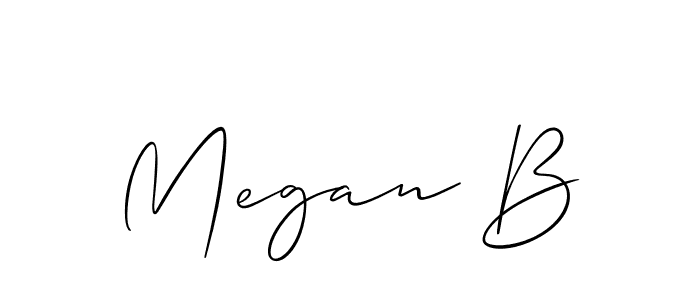 Check out images of Autograph of Megan B name. Actor Megan B Signature Style. Allison_Script is a professional sign style online. Megan B signature style 2 images and pictures png