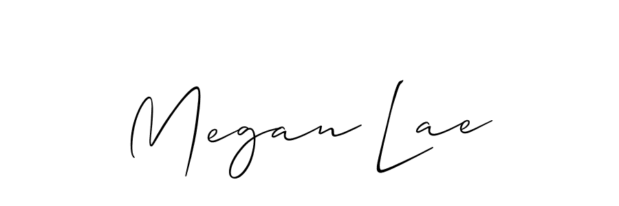 Also we have Megan Lae name is the best signature style. Create professional handwritten signature collection using Allison_Script autograph style. Megan Lae signature style 2 images and pictures png