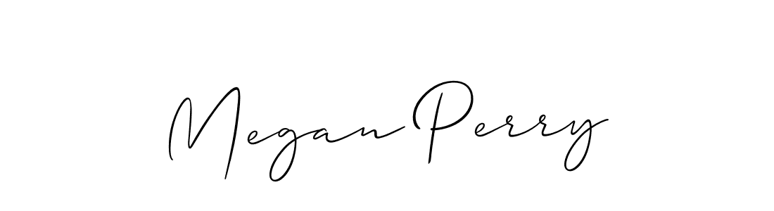 Megan Perry stylish signature style. Best Handwritten Sign (Allison_Script) for my name. Handwritten Signature Collection Ideas for my name Megan Perry. Megan Perry signature style 2 images and pictures png