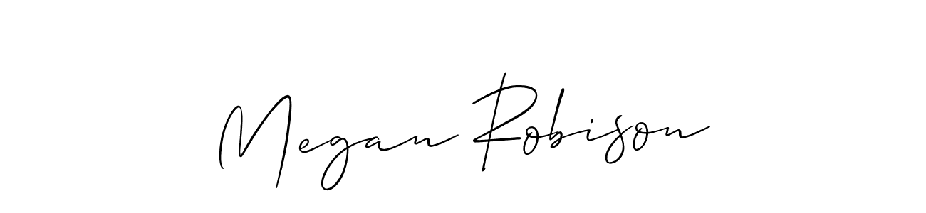 This is the best signature style for the Megan Robison name. Also you like these signature font (Allison_Script). Mix name signature. Megan Robison signature style 2 images and pictures png