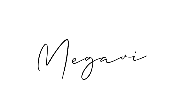 Make a beautiful signature design for name Megavi. Use this online signature maker to create a handwritten signature for free. Megavi signature style 2 images and pictures png