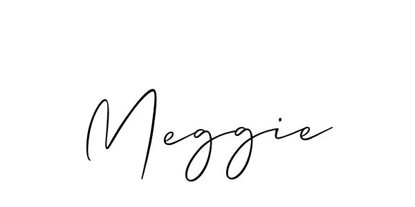 Similarly Allison_Script is the best handwritten signature design. Signature creator online .You can use it as an online autograph creator for name Meggie. Meggie signature style 2 images and pictures png