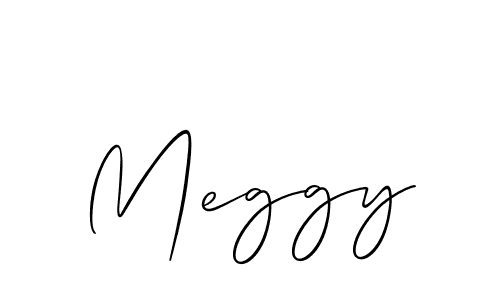 Meggy stylish signature style. Best Handwritten Sign (Allison_Script) for my name. Handwritten Signature Collection Ideas for my name Meggy. Meggy signature style 2 images and pictures png