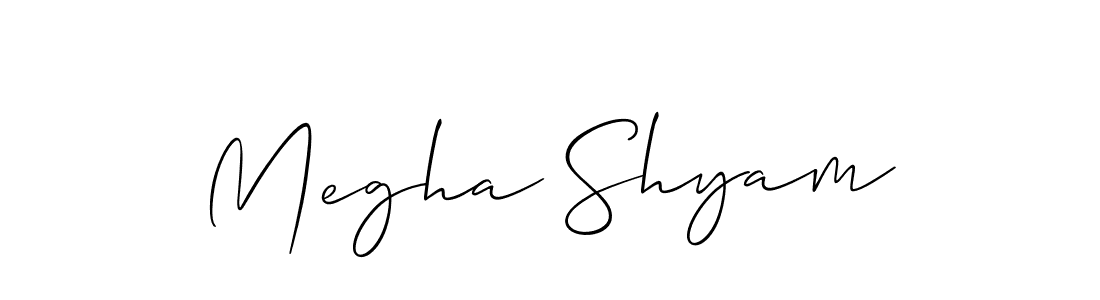 Once you've used our free online signature maker to create your best signature Allison_Script style, it's time to enjoy all of the benefits that Megha Shyam name signing documents. Megha Shyam signature style 2 images and pictures png